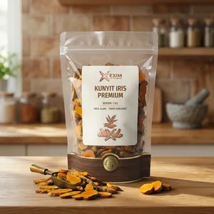 Tranches de Curcuma Séchées Naturelles Pures 1 Kg – Produit Épice de Qualité Supérieure pour l'Approvisionnement des Acheteurs Internationaux - Product Image 2