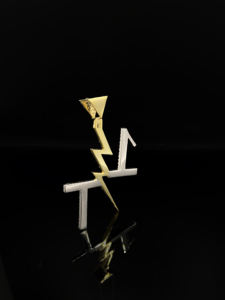 Cadena con Colgante Personalizado Iced CZ Street King - Product Image 4