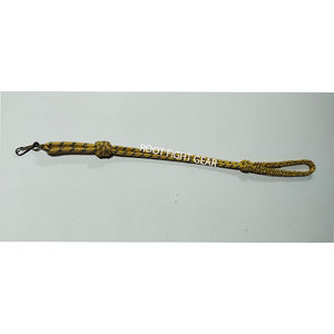 Cordon de sifflet tactique pour tenues de cérémonie et uniformes de défilé, personnalisable OEM, avec crochet métallique - Product Image 1