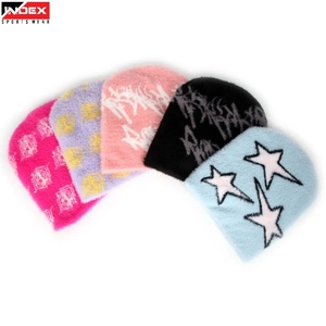 Factory rate beanie cap <b>winter</b> knit <b>hat</b> soft warm skull cap flexible stretch fit for men women bulk production USA - Product Image 1