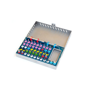 Kit d'implants dentaires en acier inoxydable, source d'alimentation manuelle, instruments de chirurgie orale, ensemble d'outils chirurgicaux pour la pose d'implants - Product Image 6