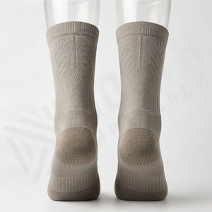 Chaussettes de randonnée en acrylique pour hommes, chaussettes de sport rembourrées, logo personnalisé, respirantes, durables, chaudes, douces, couleur personnalisée, paires - Product Image 2