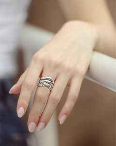 4.75mm Curved Wave Stackable <b>Ring</b> 14k 18k Solid Gold Everyday Wear Minimalist Classic Fine Jewelry <b>Statement</b> Wide Band Wholesale - Product Image 2