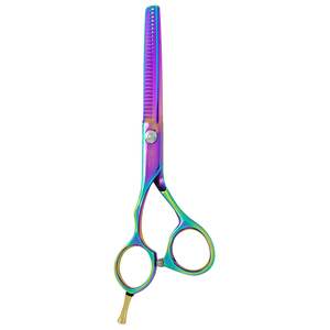 Ciseaux de coiffure en cobalt à 29 dents, en acier inoxydable, pour la coupe des cheveux, pour salon de coiffure et usage domestique, ciseaux manuels en cobalt - Product Image 2