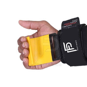 Sangles de poignet de musculation professionnelles antidérapantes réglables en néoprène avec logo personnalisé de haute qualité pour la musculation - Product Image 4