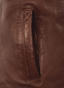 Chaqueta de Cuero para Hombre, a la Moda, Resistente al Viento, Chaqueta de Cuero para Hombre y Mujer, Estilos Personalizados, Chaqueta de Cuero Charlotte Burnt Multiple 2006 - Product Image 5