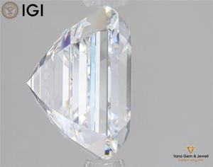 Diamante Cultivado en Laboratorio con Corte Asscher para Solitario, 3.00 Quilates, Color D, Claridad VS2, con Certificado IGI para Selección Premium - Product Image 4