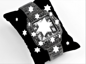 Luxury Automatic Mechanical Stainless Steel <b>Square</b> <b>Face</b> Roman Numerals Black Moissanite Hip Hop <b>Watch</b> for Men - Product Image 5