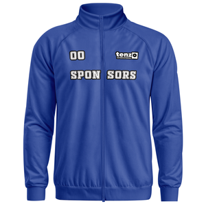 Veste d'entraînement en polyester avec logo personnalisé, fermeture éclair intégrale, broderie pour clubs, écoles, vêtements d'équipe, OEM ODM Tenzo Intl club école - Product Image 5