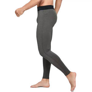 Leggings de compresión para hombre, licra/poliéster, cintura elástica, longitud completa, ligeros y transpirables, diseño personalizado con logo. - Product Image 5