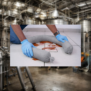 ถุงดูดซับสารเคมีขนาดเล็ก Universal Absorbent Small Boom 400 สำหรับควบคุมการรั่วไหลของน้ำมัน สารเคมี และของเหลว สำหรับโรงงาน ห้องปฏิบัติการ และคลังสินค้า - Product Image 4