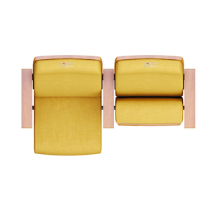 Chaise d'auditorium avec structure robuste et finition rembourrée, idéale pour les théâtres, les salles de conférence et les espaces événementiels - Product Image 4