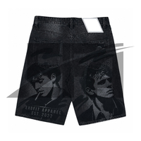 THAT'S AWFUL LOT COUPH SYRUP Pantalones Cortos de Mezclilla para Hombre, de Cintura Alta, Resistentes, con Costuras Premium, de Secado Rápido, Transpirables y Personalizables