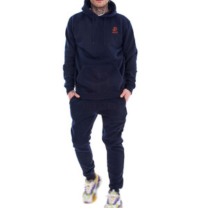 Chándal Básico Transpirable de Color Sólido para Hombre, Ropa de Invierno, Servicio OEM, MOQ Bajo - Product Image 1