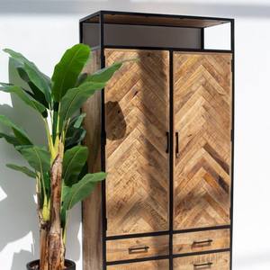 Gabinete de Almacenamiento de Madera Vandana Vesta Falcon, Mueble de Diseño Moderno y Minimalista para el Hogar en Madera Sólida - Product Image 5