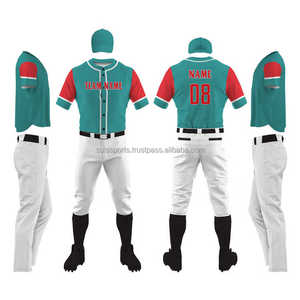 Elegantes uniformes de béisbol modernos que redefinen el estilo del día del juego con colores llamativos y rendimiento atlético construido para campeones - Product Image 1