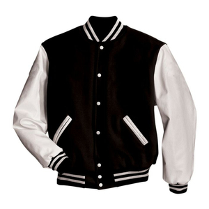 Stonefield Manufacturing Varsity <b>Jacket</b>-100% Wool Stand Geometric Patchwork Hooded <b>Waterproof</b> Unisex <b>Winter</b> Streetwear Outerwear - Product Image 5