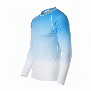 เสื้อรัดรูปแขนยาวแบบยูนิเซ็กซ์สำหรับฝึกซ้อม BJJ MMA ยิวยิตสู กราปลิง  ชุดกีฬาแห้งเร็ว ไม่ต้องใช้ผ้าป้องกัน - Product Image 3