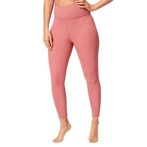 Leggings en tricot respirant à motif léopard taille haute, longueur intégrale, extensible, en spandex et nylon, style sportif pour femmes, toutes saisons - Product Image 4