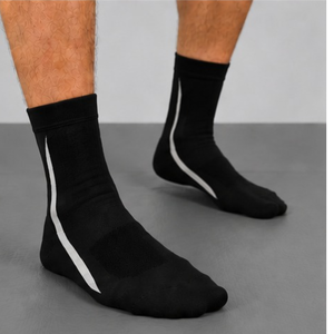 High Quality Black Grappling <b>Socks</b> Anti Slip MMA BJJ Wrestling Training Grip Performance Sports Footwear Breathable - Product Image 1