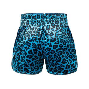 Pantalones Cortos de Muay Thai para Hombre, Estampado a Cuadros Satinado, Cintura Elástica, para Entrenamiento de Gimnasio, Kickboxing, Ligeros, Coloridos, Top para Hombre, Muay Thai, Artes Marciales - Product Image 3