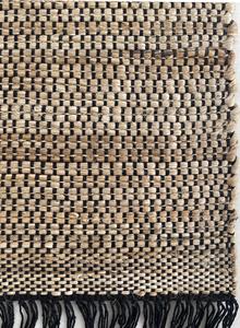 Precio de fabricante directo de fábrica Alfombra de yute india ecológica de color natural tejida a mano para uso en interiores con diseño texturizado - Product Image 3