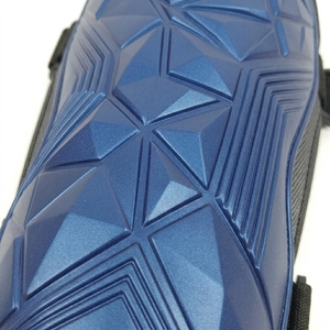 Protège-tibias légers unisexes professionnels en PU noir avec fermeture auto-agrippante élastique pour la boxe adulte - Product Image 6