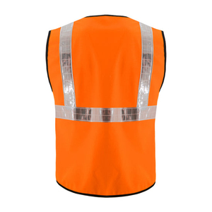Vêtement de sécurité professionnel durable pour hommes, gilet de travail haute visibilité, matériau lumineux, coupe confortable, coutures durables, protection fiable - Product Image 3