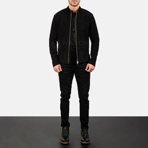 Wholesale Winter <b>Trucker</b> <b>Jacket</b> Premium Quality Durable Fabric Front Genuine Leather Comfortable Fit Casual Streetwear for - Product Image 6