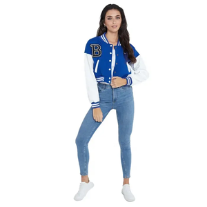 Chaqueta con Capucha de Béisbol Formal para Hombre, Personalizada, de Alta Calidad, Gruesa, Transpirable, para Otoño, con Cuello Alto, Estilo Varsity, Ecológica, OEM - Product Image 6