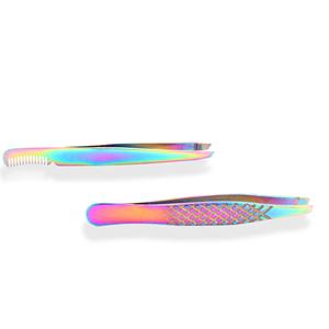 Recién llegado, pinzas para cejas que dan forma al cabello Encarnado y a las cejas, Aplicación de pestañas, caja de embalaje con logotipo personalizado - Product Image 4