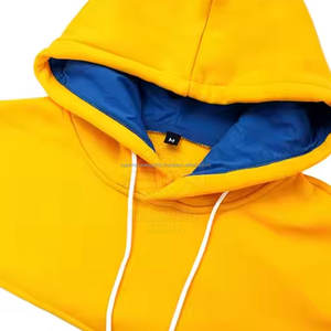 2025 sudaderas con capucha de algodón 100% para hombre hechas a medida patrón sólido de moda estilo de invierno informal con capucha para adultos venta en línea - Product Image 3