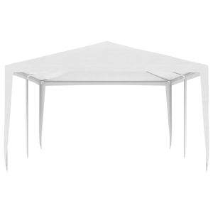 Tenda per Matrimoni ed Eventi in Polietilene Bianco Resistente 4 x 6 Metri con Telaio in Ferro - Product Image 4
