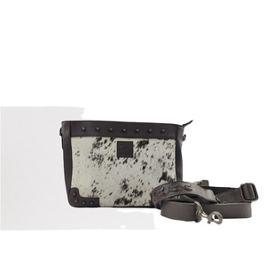 Boho กระเป๋าหนังวัวสำหรับผู้หญิง, กระเป๋าหนังแท้กระเป๋าสะพายแฟชั่นสไตล์ตะวันตก - Product Image 2