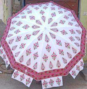 Parasol de jardin autoportant de luxe à motifs floraux, auvent d'extérieur en toile imprimée, housse personnalisée pour mobilier de jardin - Product Image 2