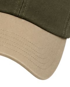 Manufacturer Custom Olive Green And Beige Two Tone Baseball <b>Cap</b> Adjustable Unisex Cotton Sports Outdoor Casual Fashion Hat <b>Cap</b> - Product Image 6