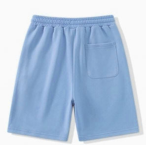 Pantalones Cortos Casuales para Hombre, Ecológicos, de 140 Gramos, Color Sólido, Tallas Grandes, para Jugar y Salir - Product Image 2