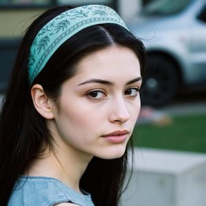 Bandana en coton tendance, foulard imprimé personnalisé, couvre-tête pour les sports de plein air et les voyages - Product Image 2