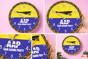 Reloj de Pared Personalizado con Foto de Político VIP de Liviya, Diseño Promocional para Oficina, Regalo de Navidad y Graduación - Product Image 3