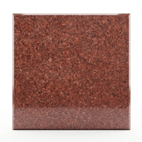 Dalle de granit rouge Kharda, granit naturel poli pour comptoirs, revêtements de sol, revêtements muraux