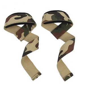 Correas de Levantamiento Ajustables de Camuflaje para Entrenamiento de Gimnasio, Levantamiento de Pesas, Peso Muerto, Dominadas y Fuerza - Product Image 1