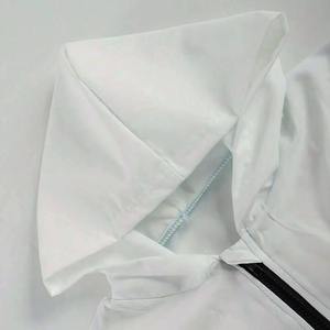 Survêtement sport deux pièces personnalisable pour femme, coupe longue, coupe-vent, grande taille, avec capuche, pour l'hiver - Product Image 3