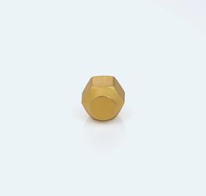 Tuerca de abocardado de latón de alta resistencia BrassBlizz 5/16 SAE 45 grados, rosca 1/2-20, 1200 PSI, para línea de servicio de sistemas HVAC R410A de alta presión - Product Image 4