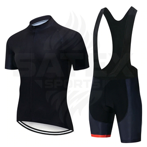 Ensemble de Vêtements de Cyclisme Tendance pour l'Été : Maillot et Cuissard de Vélo pour Femme - Product Image 1
