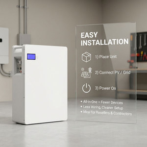 Inversor de Batería Solar de Pie para Suelo 5kWh 8kWh 51.2V LiFePO4 ESS Todo en Uno para Respaldo Doméstico CAN RS485 - Product Image 2