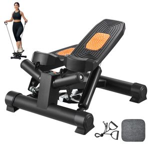 Mini Stepper Idraulico per Fitness con Bande di Resistenza, Allenamento Completo del Corpo, Stepper per Esercizi a Casa - Product Image 1