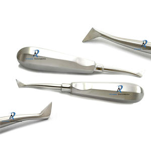 Juego de 2 Elevadores Dentales Cryer, Herramientas Quirúrgicas para Extracción de Dientes Izquierdos y Derechos, Instrumentos de Acero Inoxidable - Product Image 6