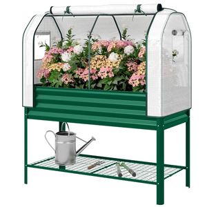 Elevated Garden Bed Greenhouse for Planting Green Garden Greenhouses & Rooms - Product Image 5