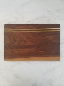 Planche à découper rectangulaire en noyer de qualité supérieure - Non toxique, facile à nettoyer, passe au lave-vaisselle, épaisseur de 1,3 cm - Product Image 6