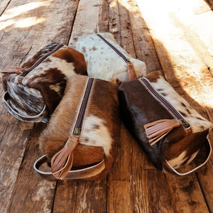 Portefeuille en cuir fait main de style western, en fourrure de vache, nouveau design, multi-usages, pochette en cuir pour femmes, sac en cuir à prix abordable - Product Image 3